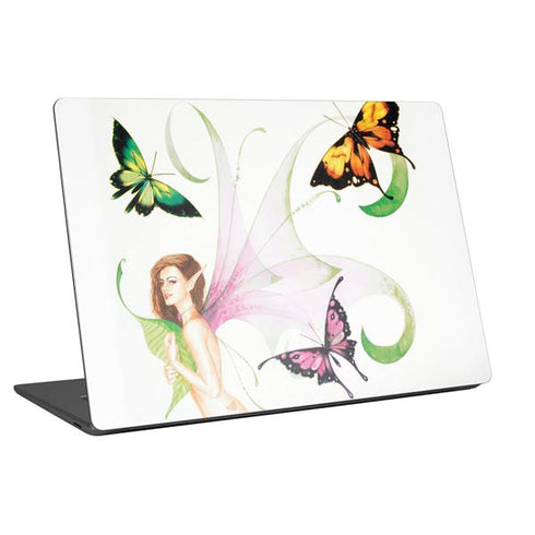 Butterfly Fairy by LA Williams Laptop Skins